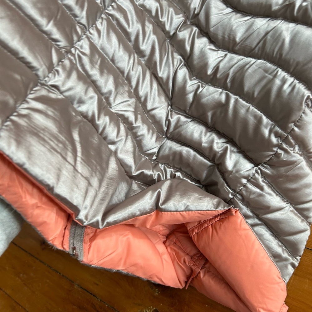 Bernardo puffer packable silver jacket medium - image 7